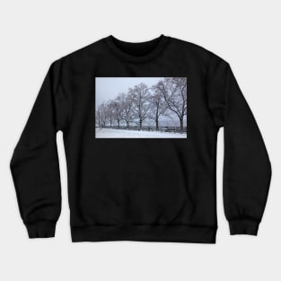 Snow White Riverside Prague Crewneck Sweatshirt